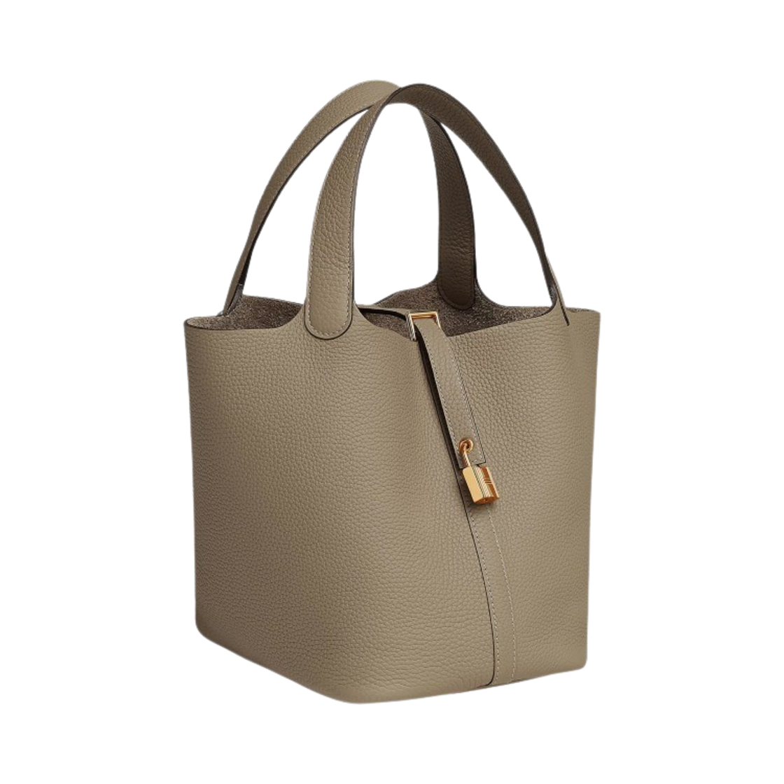 에르메스 피코탄 락 18 백 클레망스 & 골드 하드웨어 베쥬 마르파(Hermes Picotin Lock 18 Bag Clemence & Gold Beige Marfa) - 2