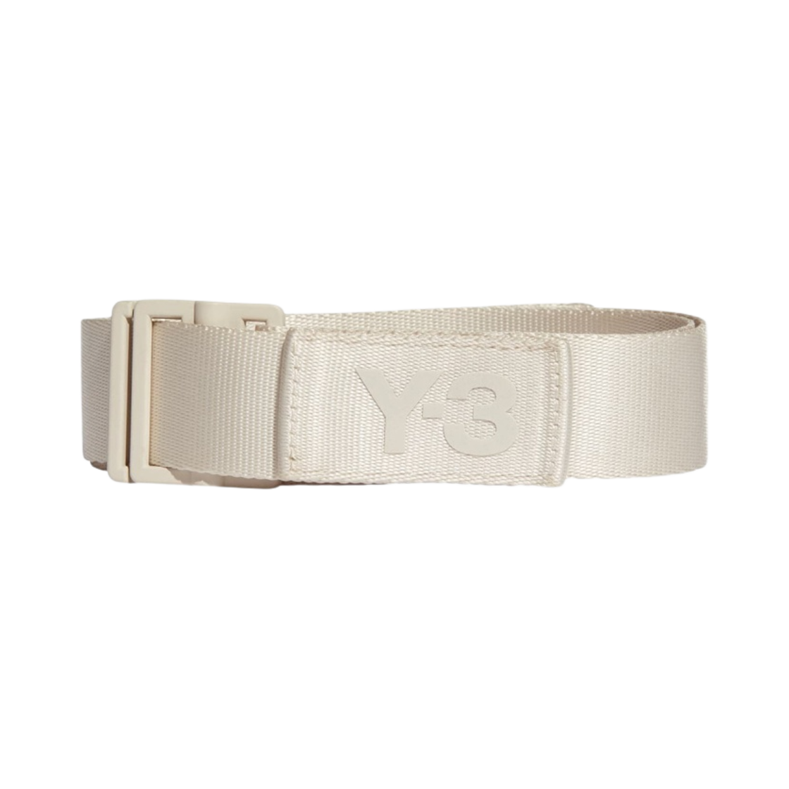 H15773 Y-3 Classic Logo Belt Cream