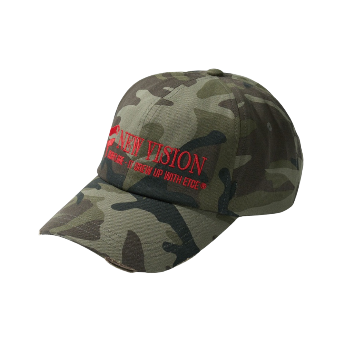 이티씨이 뉴 비전 카모 캡 포레스트 그린(ETCE New Vision Camo Cap Forest Green) - 2
