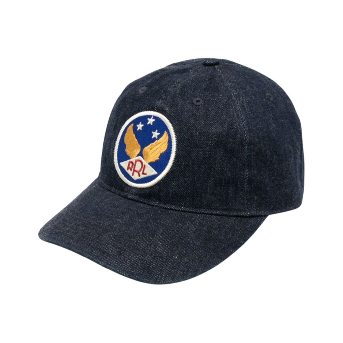 MARRHGS0J420139400/782891680001 Double RL Garment Dyeing Twill Ball Cap Indigo