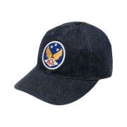 Double RL Garment Dyeing Twill Ball Cap Indigo