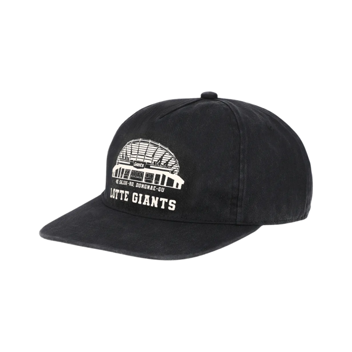 KBO 볼파크 볼캡 부산 롯데 자이언츠 블랙(KBO Ball Park Ball Cap Busan Lotte Giants Black)