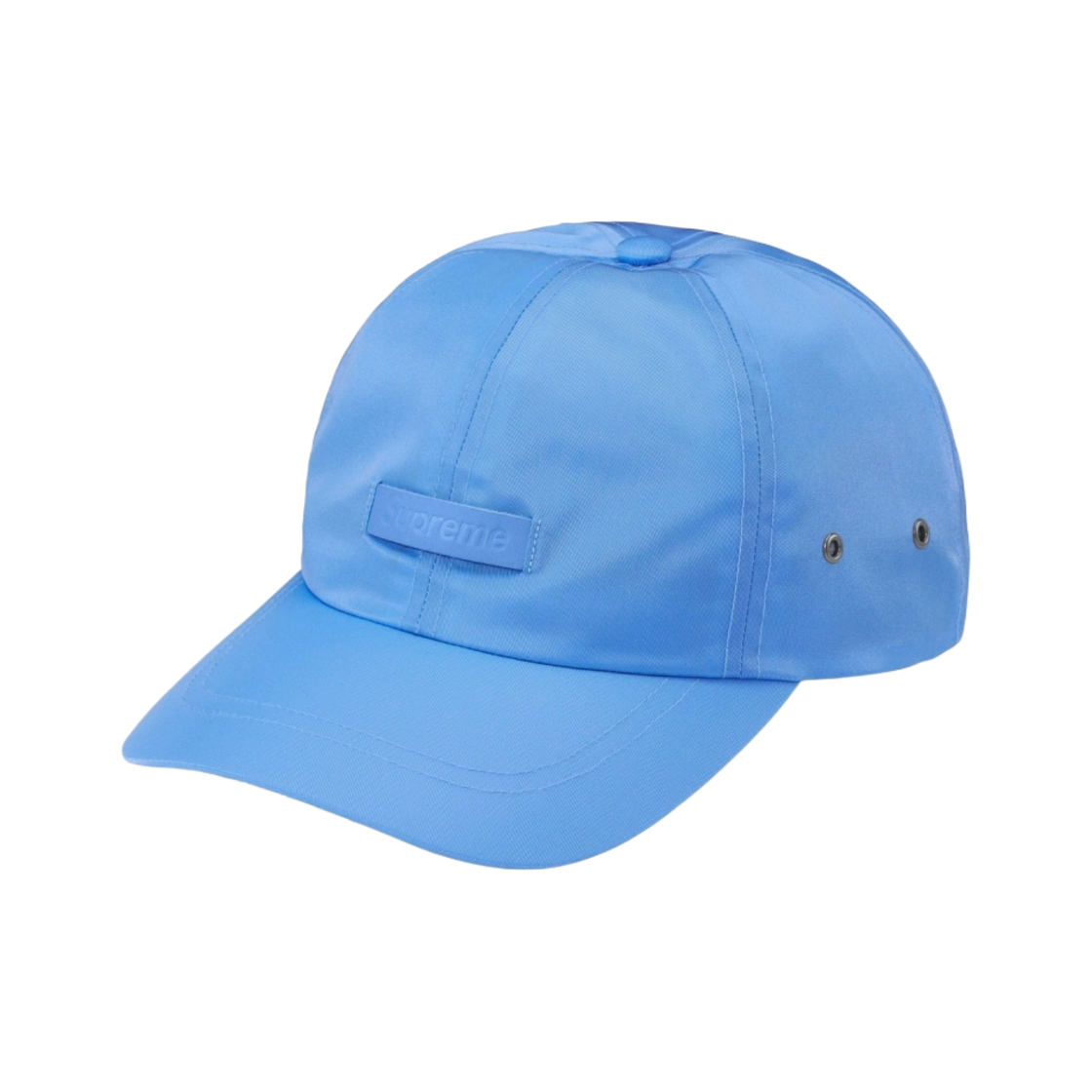 슈프림 레더 패치 6-패널 블루 - 23SS(Supreme Leather Patch 6-Panel Blue - 23SS) - 1