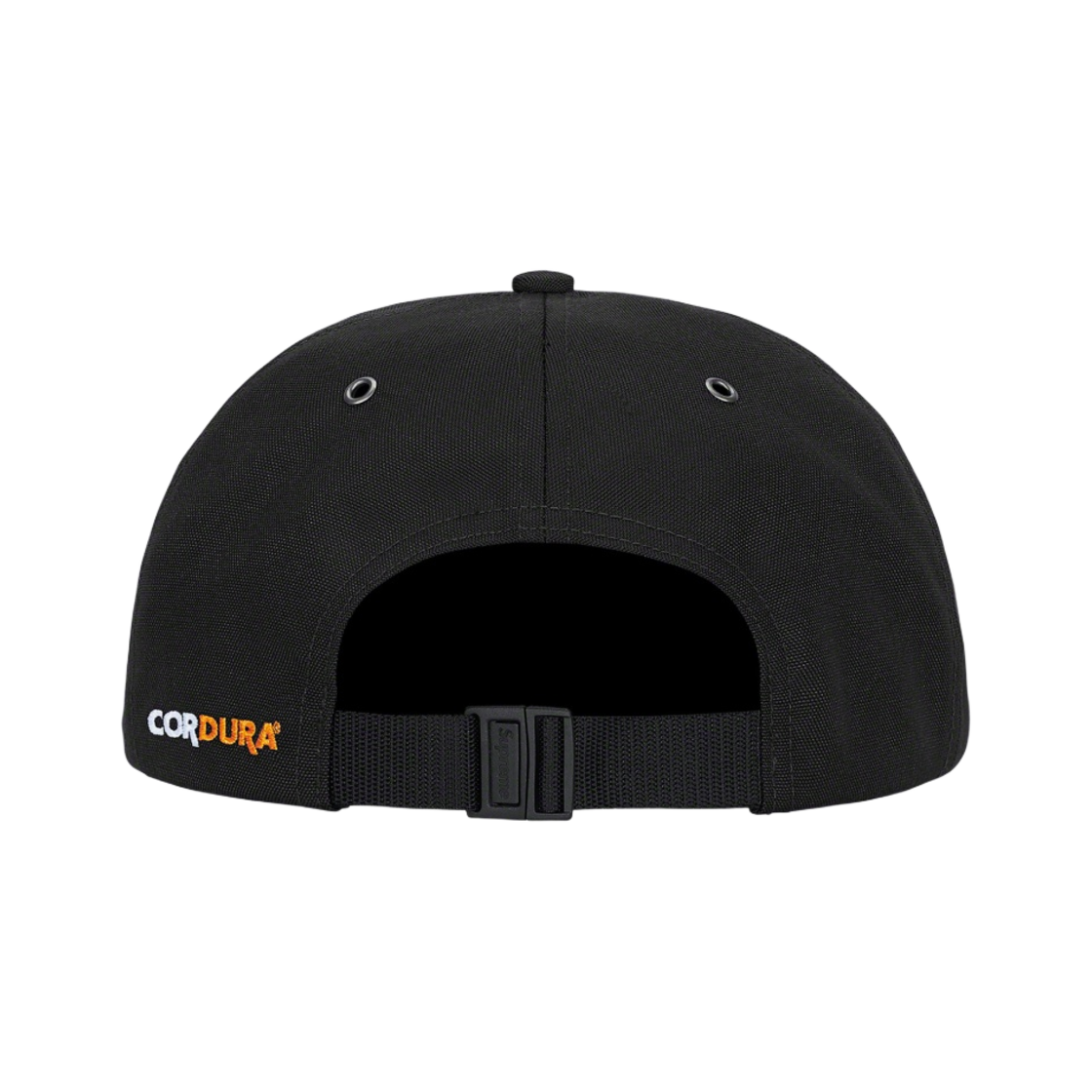 슈프림 코듀라 테플론 라벨 6-패널 캡 블랙 - 21FW(Supreme Cordura Teflon Label 6-Panel Black - 21FW) - 2