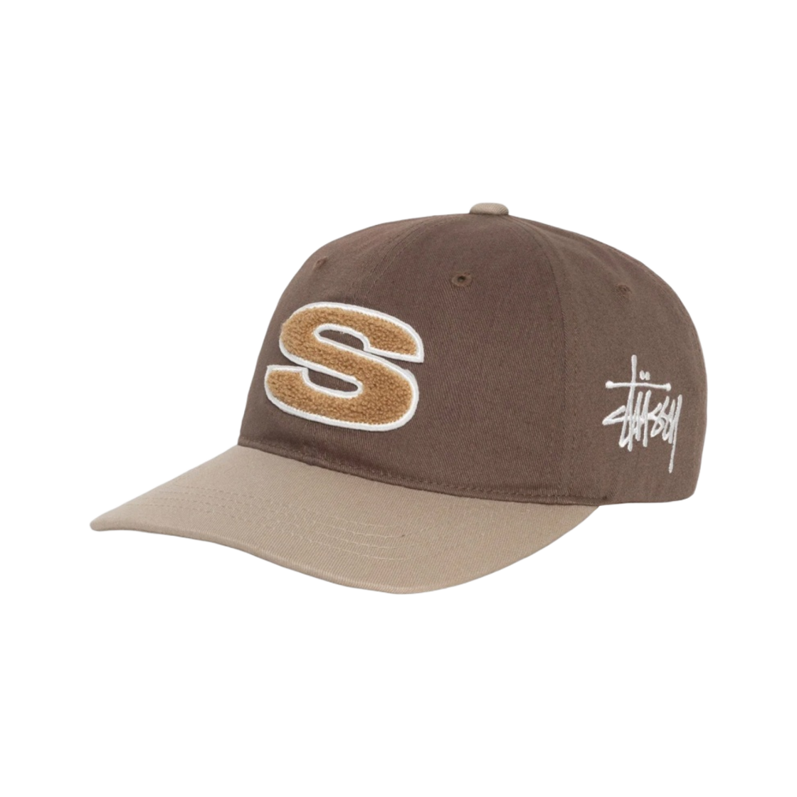 스투시 셔닐 S 로우 프로 캡 브라운(Stussy Chenille S Low Pro Cap Brown)