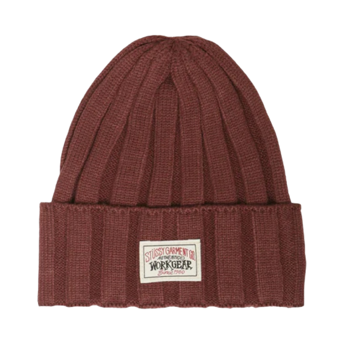 스투시 워크웨어 커프 비니 브라운(Stussy Workwear Cuff Beanie Brown) - 1