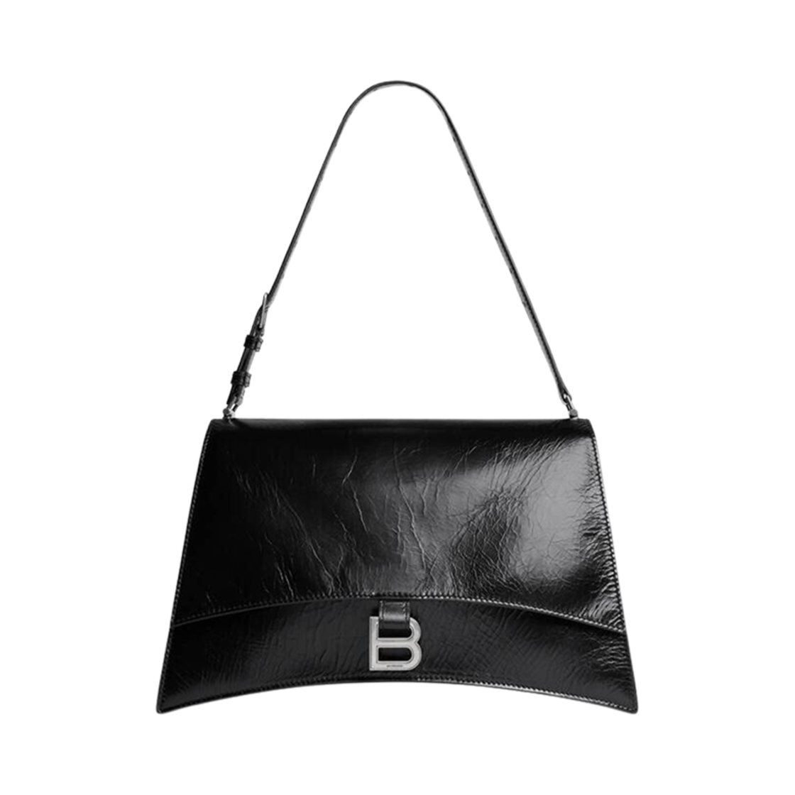발렌시아가 크러쉬 미디움 슬링백 블랙(Balenciaga Crush Medium Sling Bag Black) - 1