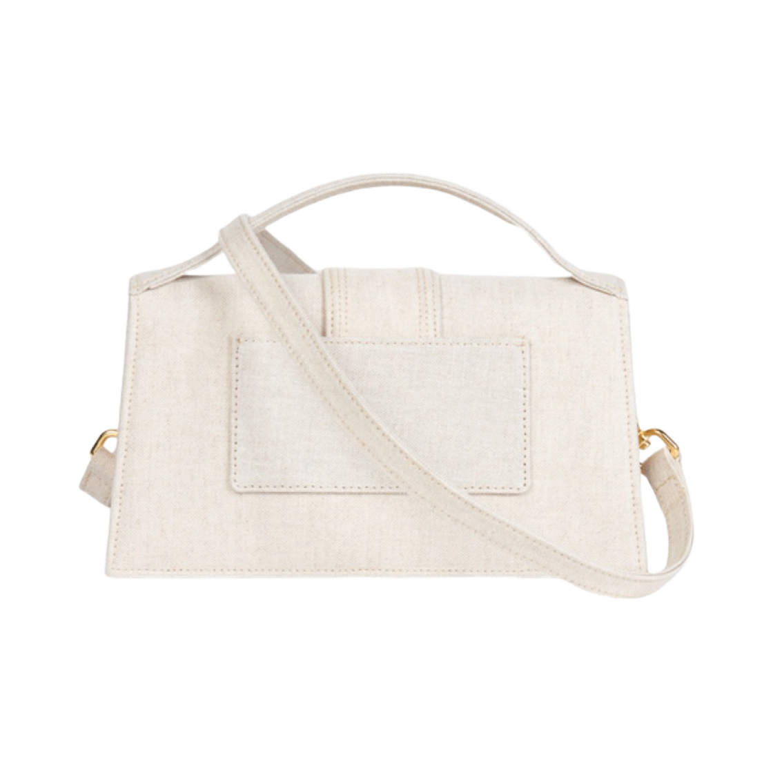 자크뮈스 르 그랜드 밤비노 크로스바디 플랩백 라이트 그레이지(Jacquemus Le Grand Bambino Crossbody Flap Bag Light Greige) - 2