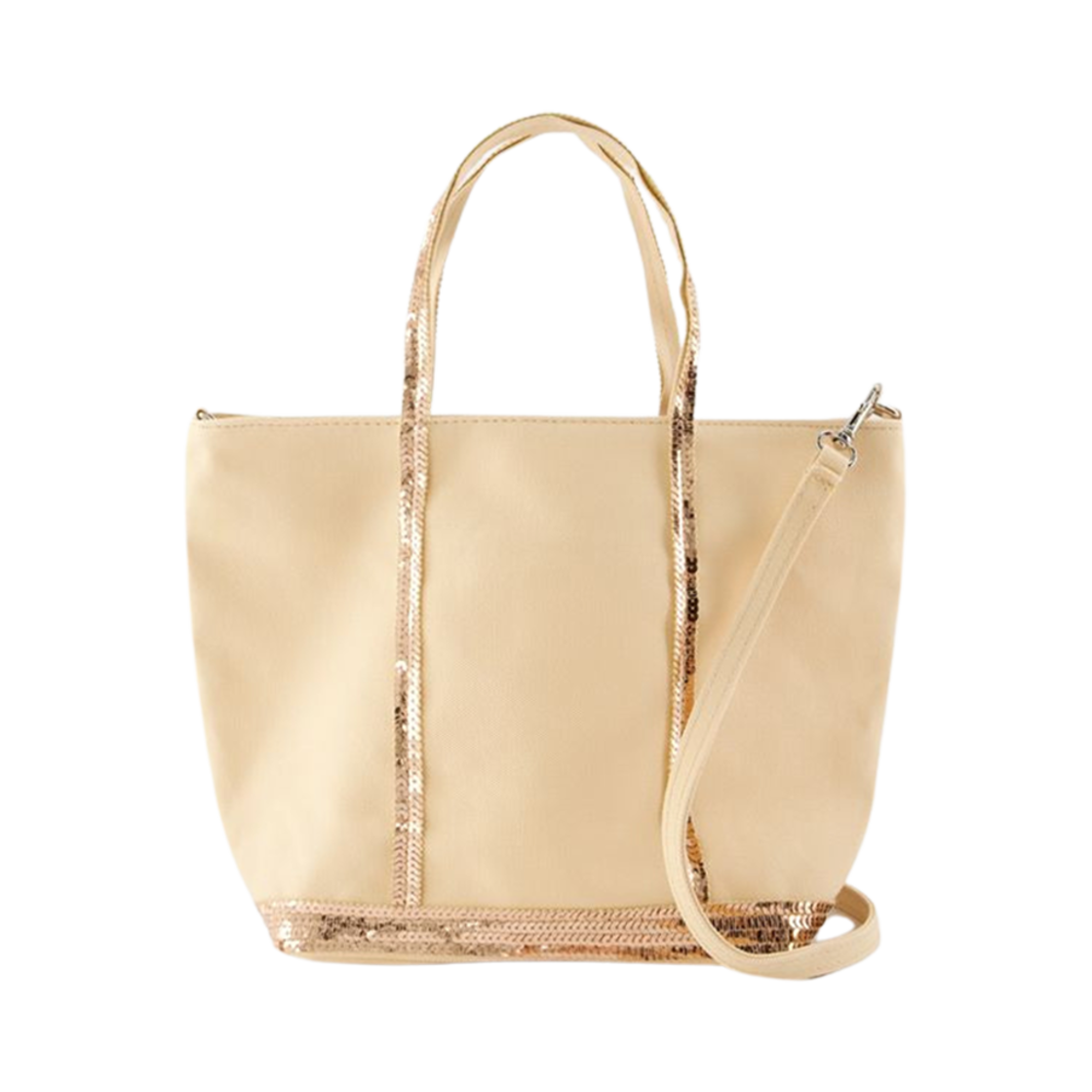 0PVE01-V40435-010 Vanessa Bruno Canvas S Cabas Tote Ivory