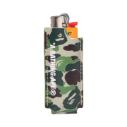 BAPE ABC Camo Lighter Case Green