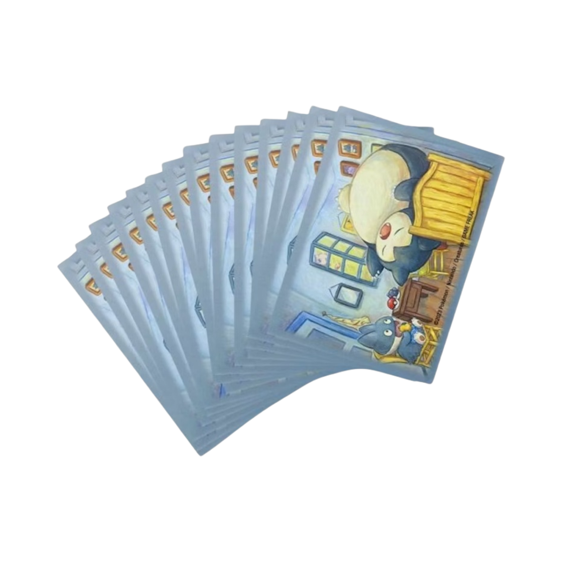 - Pokemon Center x Van Gogh Museum Munchlax & Snorlax Inspired by The Bedroom 65 Card Sleeves