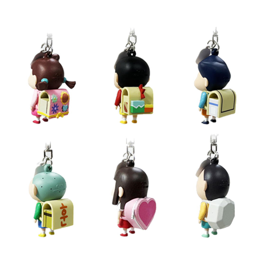 8809940840163 Crayon Shin Chan Kindergarten Backpack Random Keyring