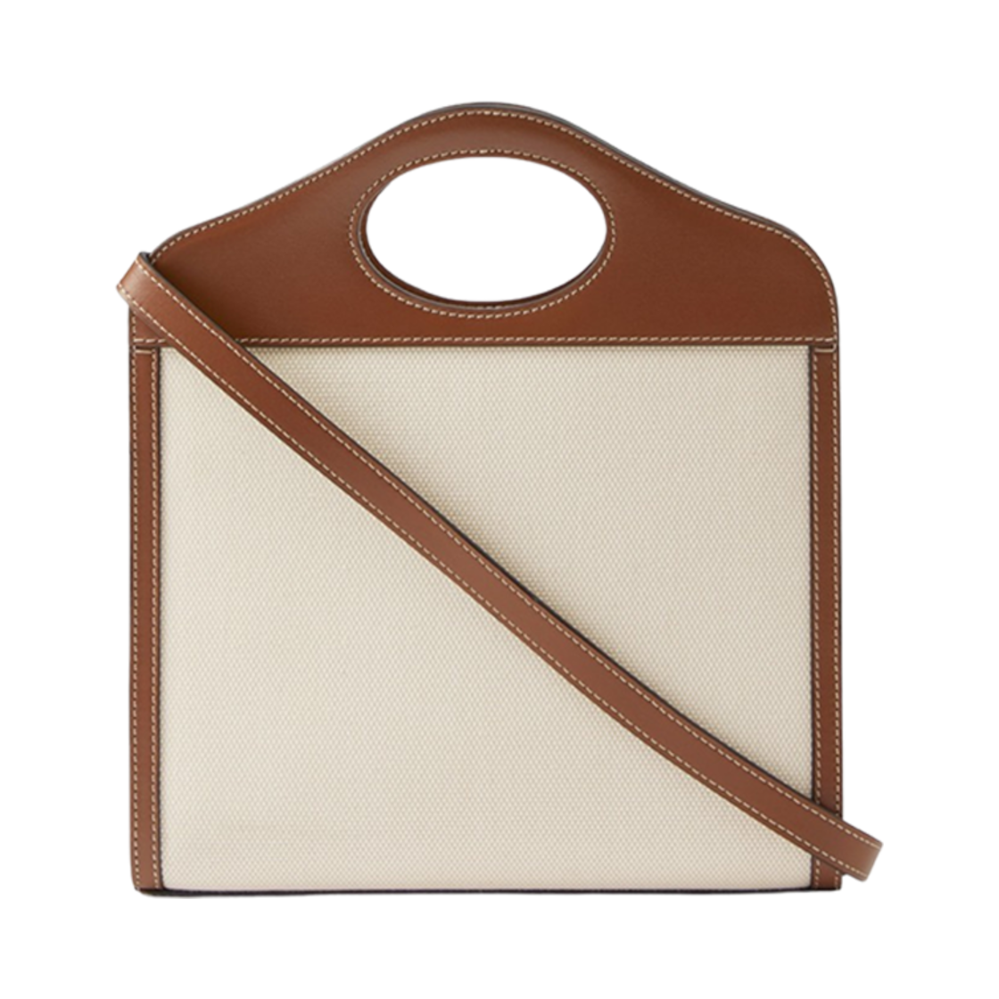 버버리 미니 포켓백 내츄럴(Burberry Mini Pocket Bag Natural) - 2