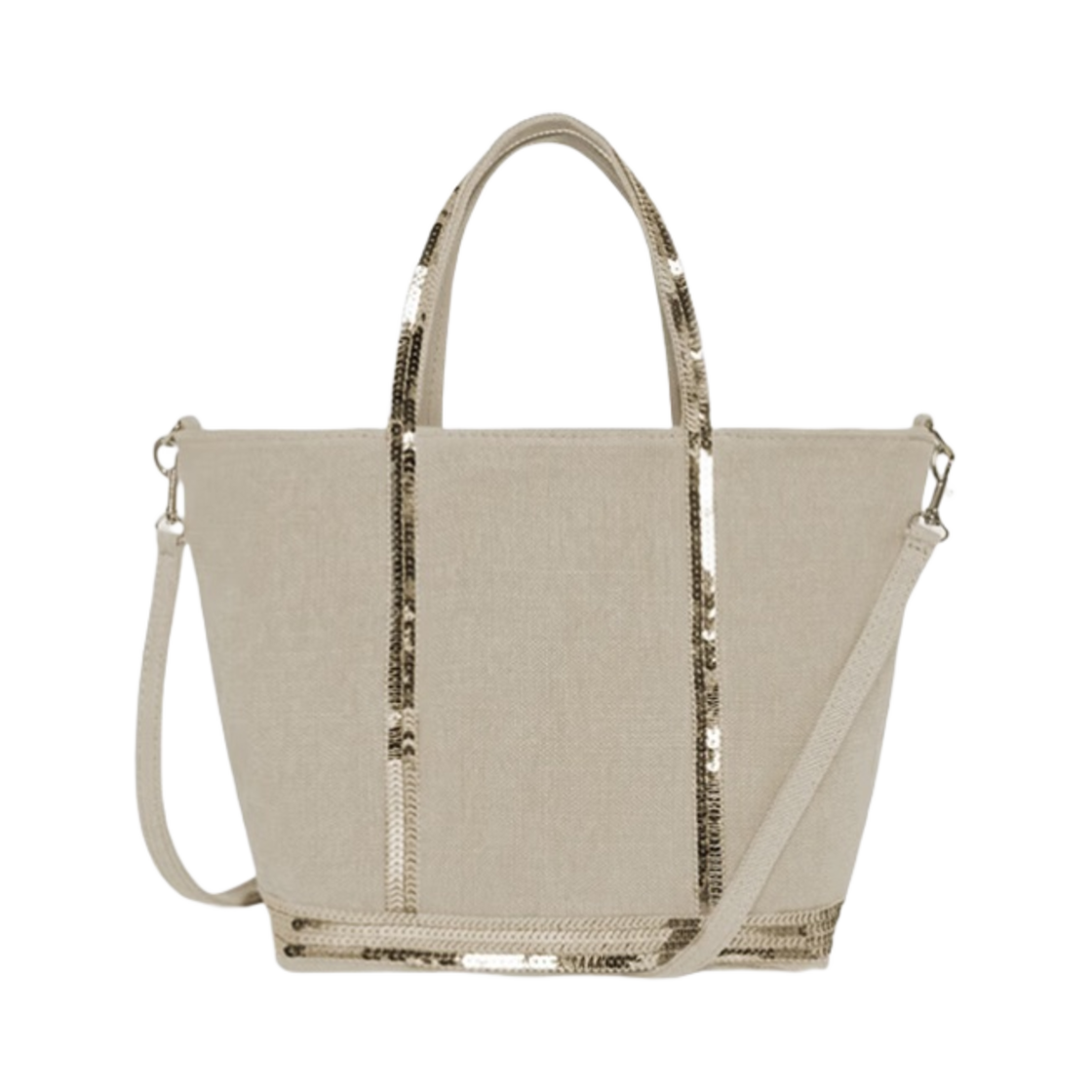 0PVE31-V40435-018 Vanessa Bruno Linen S Cabas Tote Sable