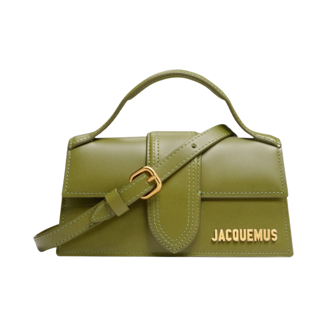 자크뮈스 르 밤비노 스몰 플랩백 카키(Jacquemus Le Bambino Small Flap Bag Khaki) - 1