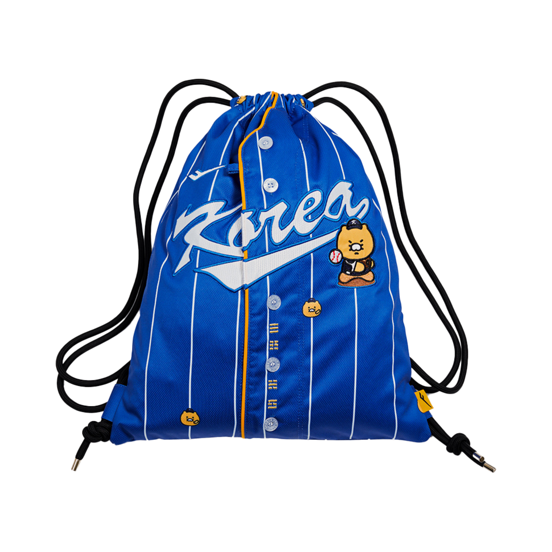 프로-스펙스 X 카카오프렌즈 팀 코리아 야구 유니폼 짐쌕(PRO-SPECS X KAKAO FRIENDS Team Korea Baseball Uniform Gym Sack)