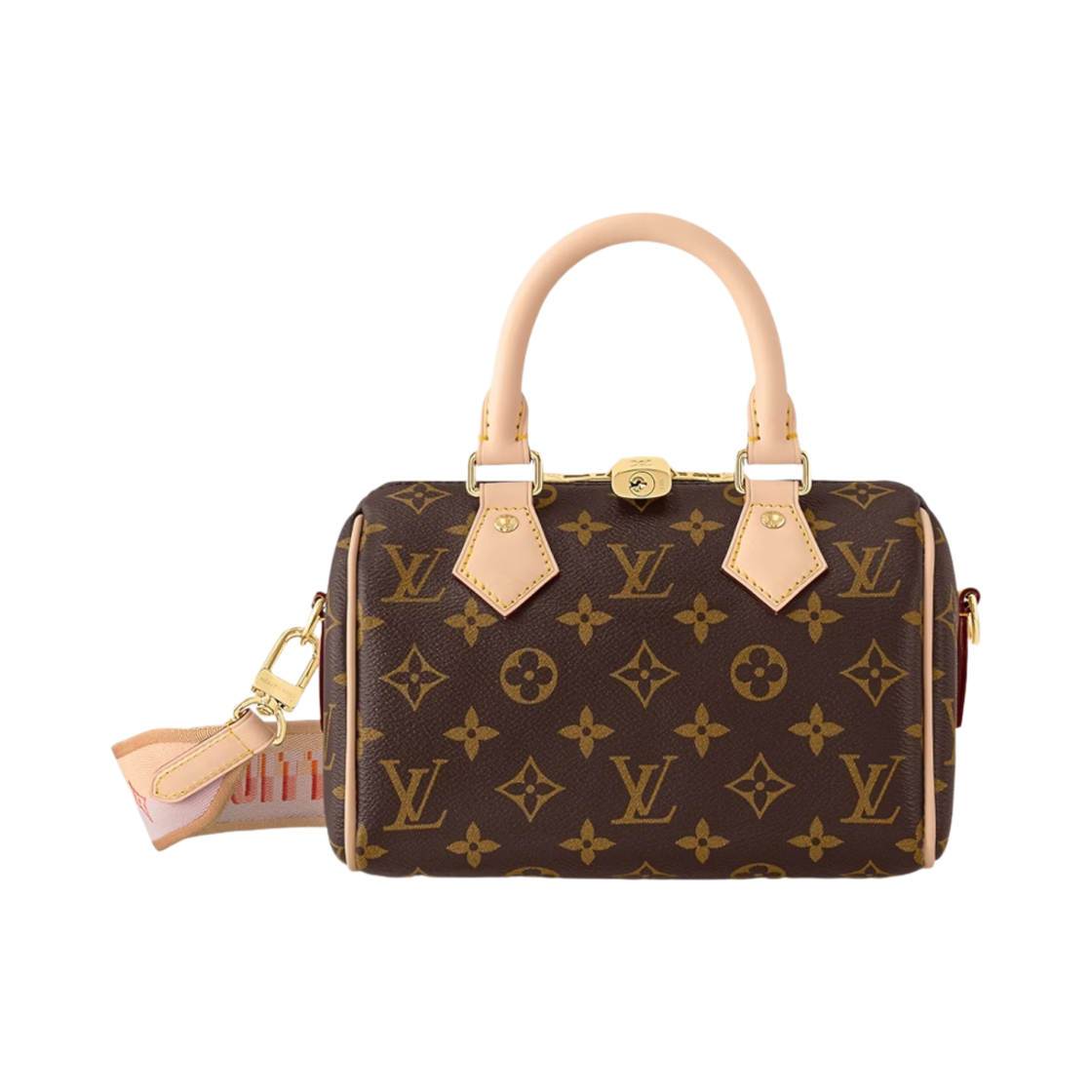 루이비통 스피디 반둘리에 20 모노그램 핑크 오렌지(Louis Vuitton Speedy Bandouliere 20 Monogram Pink Orange) - 1