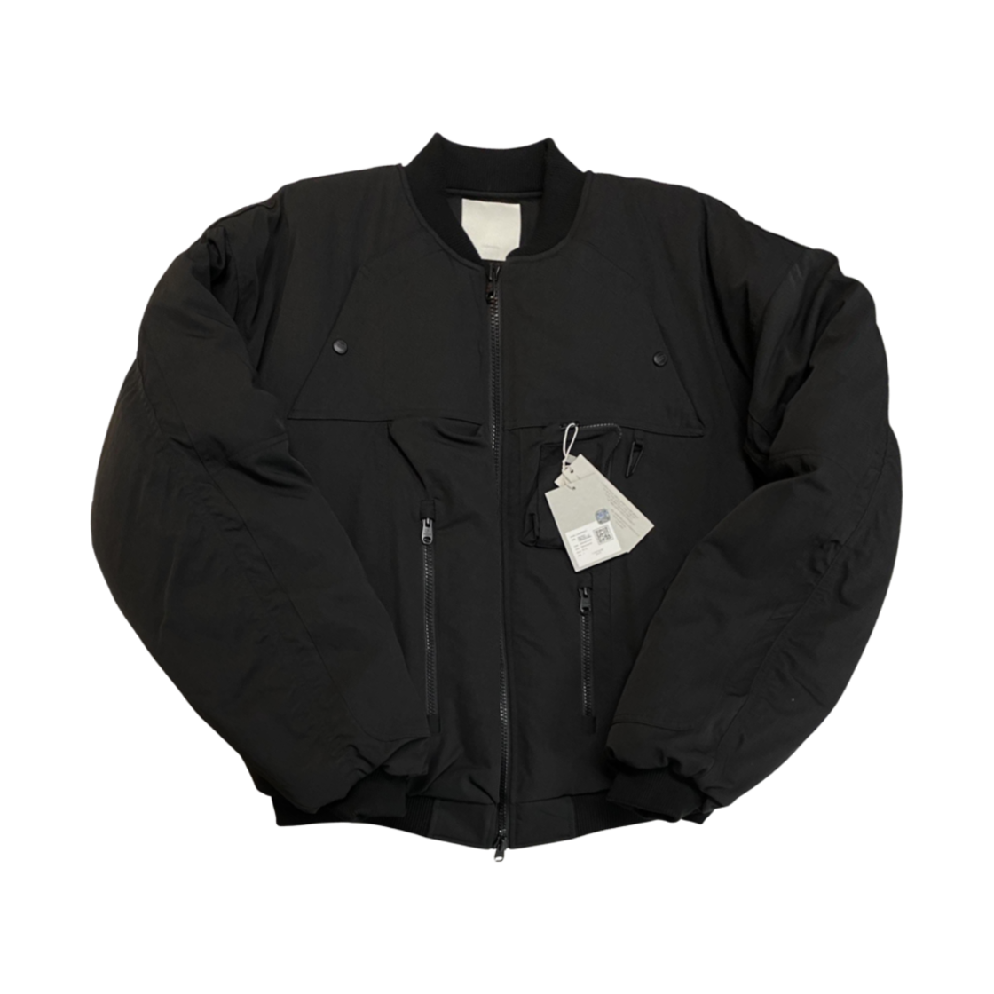 23SSUMCJNTB Undermycar Juggernaut Double Back Zip Steroid Bomber Triple Black - 23SS