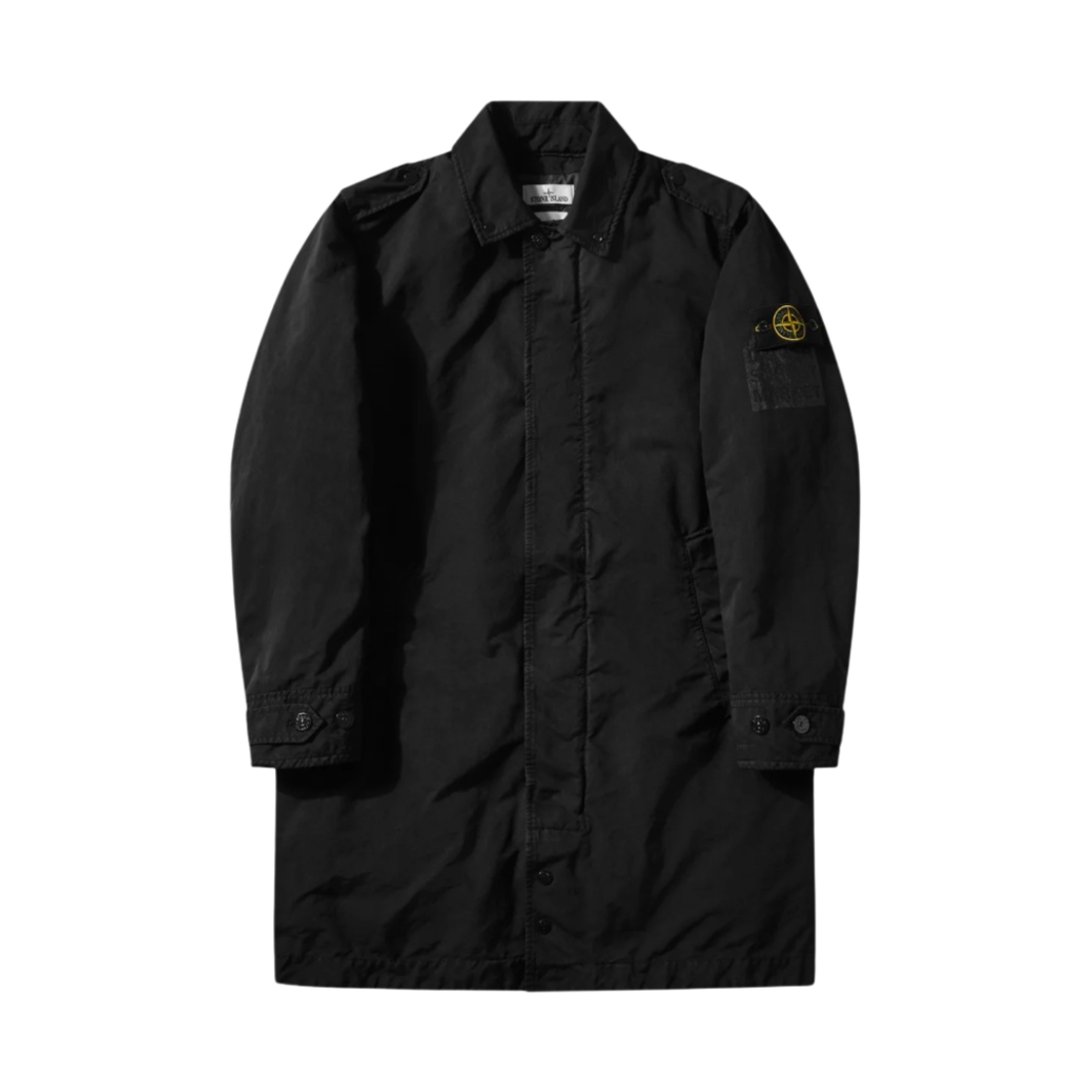 스톤 아일랜드 x 도버 스트리트 마켓 데이비드-TC 헤비 코트 블랙 - 23FW