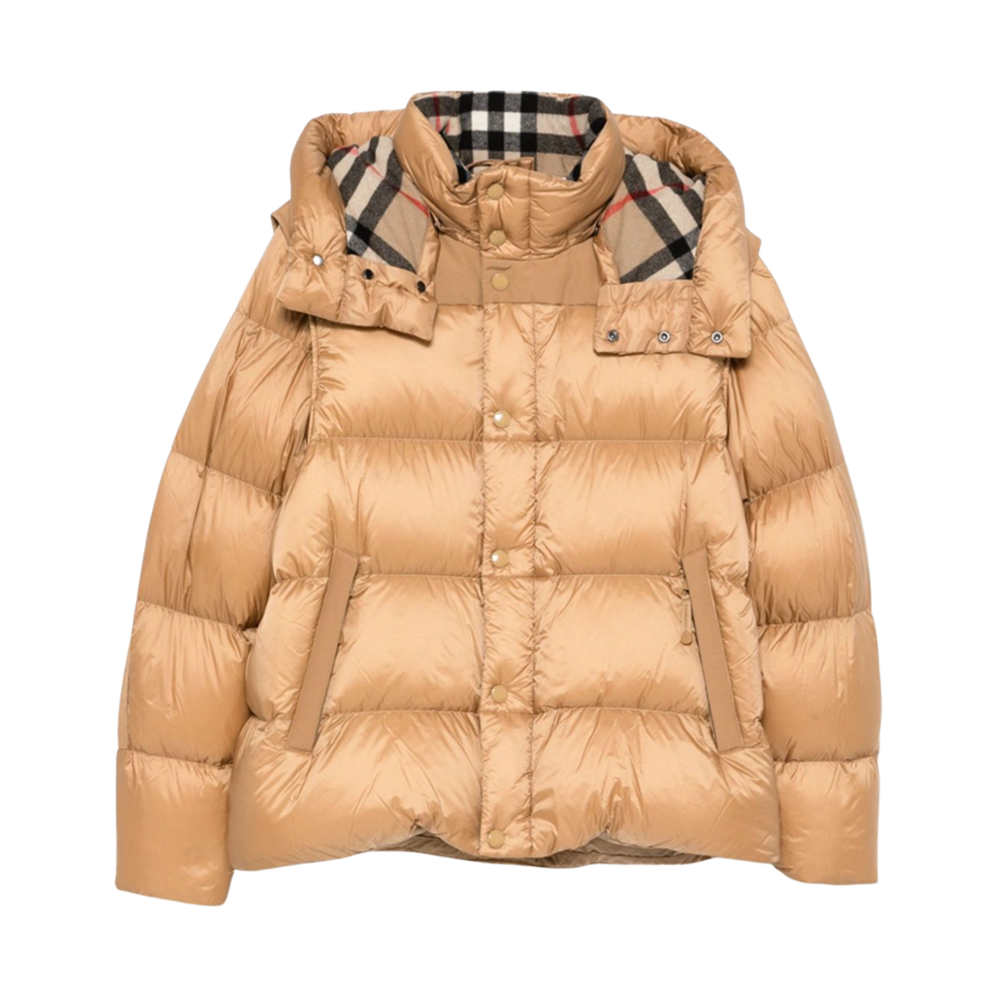 버버리 디테처블 슬리브 리즈 패딩 자켓 베이지(Burberry Detachable Sleeve Leeds Padded Jacket Beige)