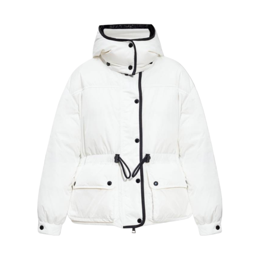 (W) Moncler Amou Short Down Jacket White - 23FW