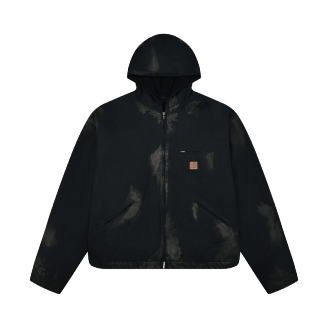 - Project G/R Distressed Mud Work Jacket Black
