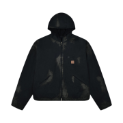 Project G/R Distressed Mud Work Jacket Black