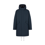 Dior x Shawn Hooded Parka Technical Canvas Navy