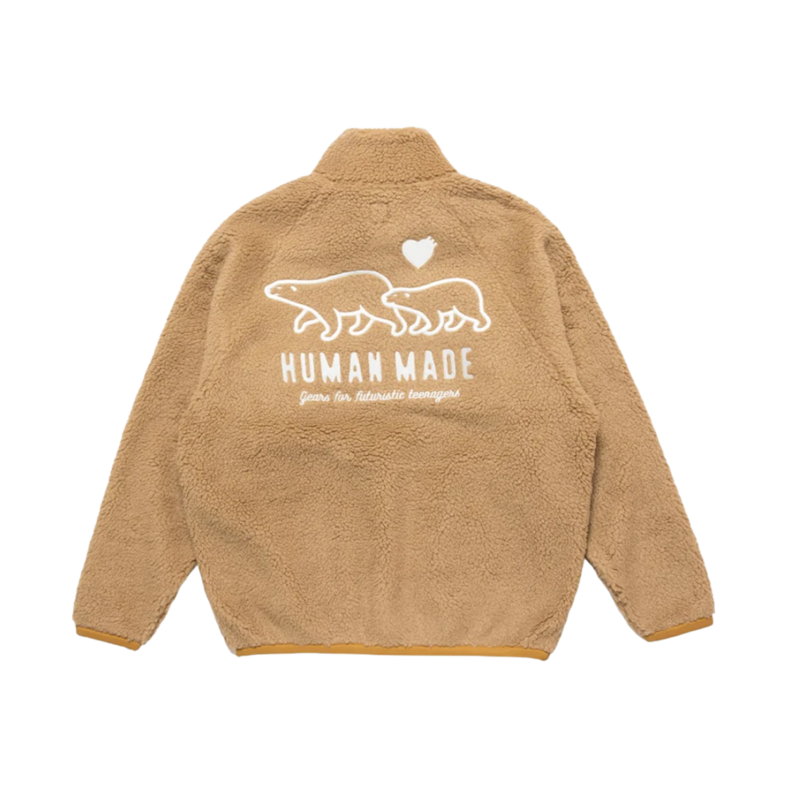 휴먼 메이드 보아 플리스 자켓 베이지(Human Made Boa Fleece Jacket Beige) - 2