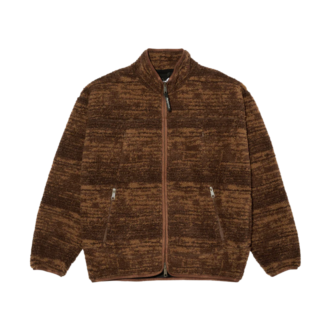 P000BIMR Polar Skate Co. Kiko Jacket Red Brown