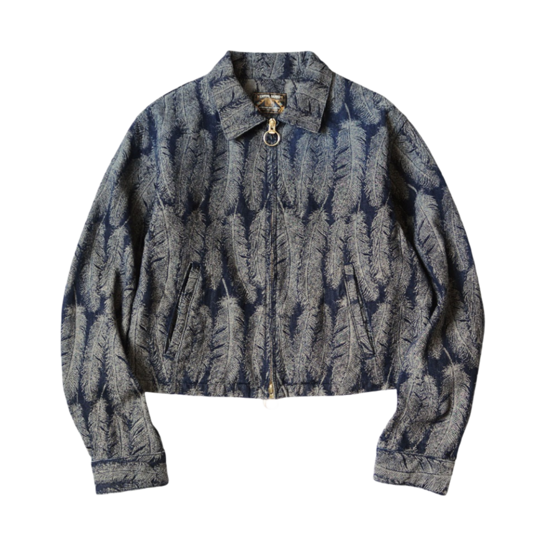 캐피탈 12온즈 맥파이 데님 드리즐러 자켓 다크 인디고(Kapital 12 oz. Magpie Denim Drizzler Jacket Dark Indigo) - 1