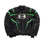 Balenciaga Unity Sports Icon Racer Jacket Black
