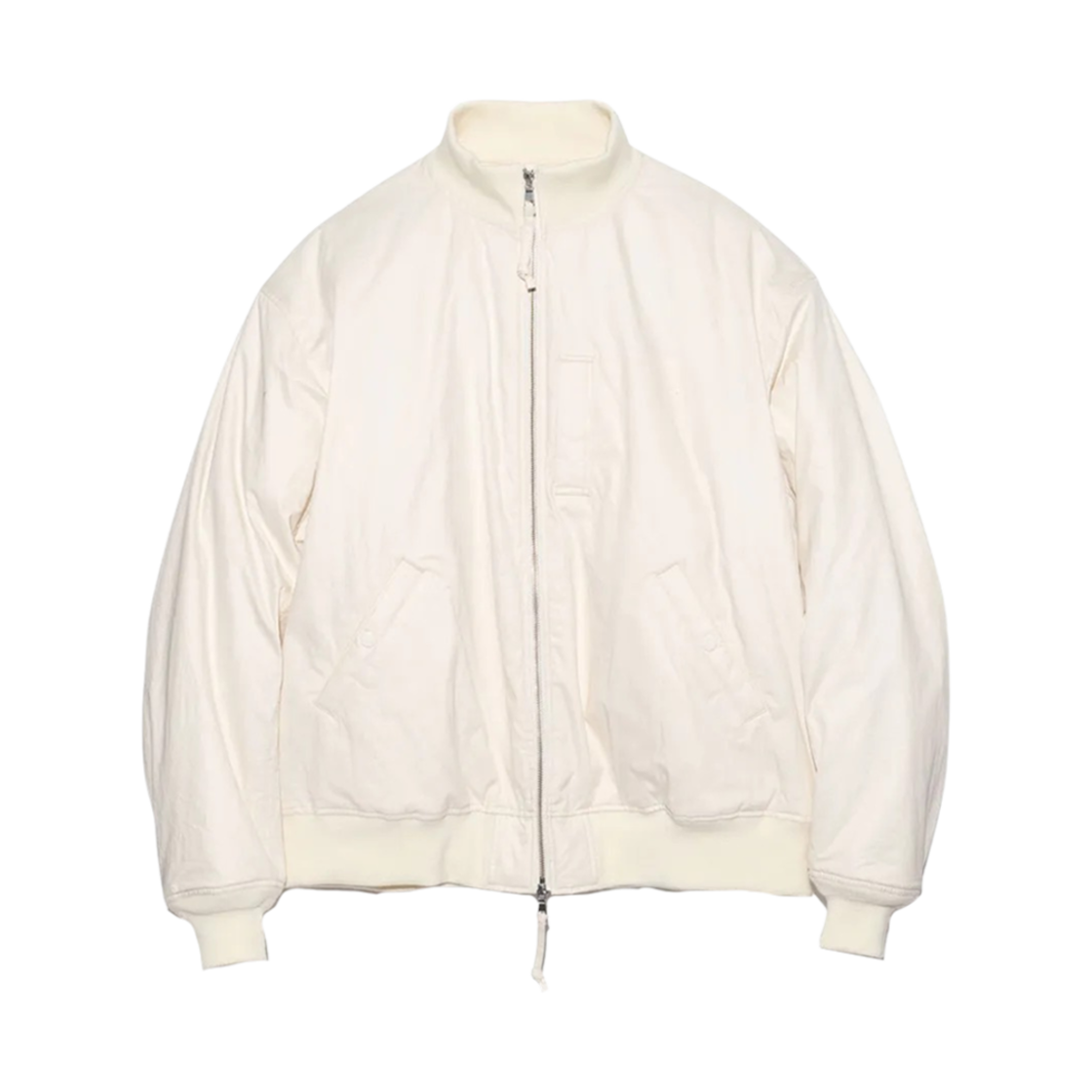 SUAF359 Nanamica Insulation Varsity Jacket Natural