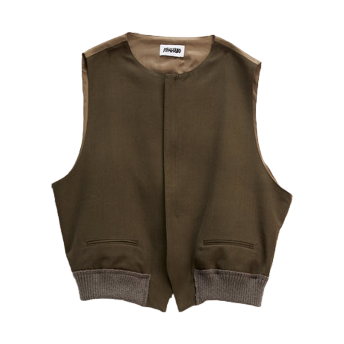 Q28014107-07 Magliano A Bomber Vest Asphalt Green