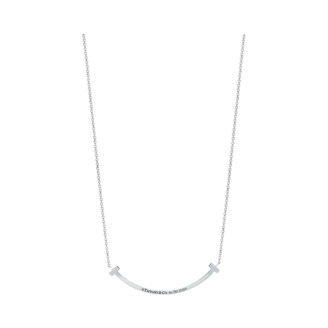 티파니 앤 코 T 스마일 펜던트 화이트 골드(Tiffany & Co. T Smile Pendant White Gold) - 2