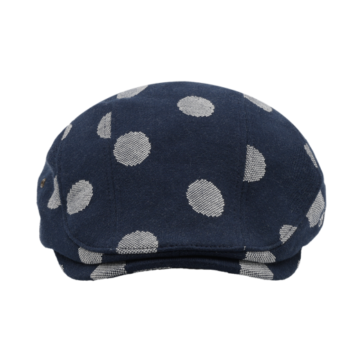 F25QE997NV Fancy Club Angel Dot Hunting Cap Navy