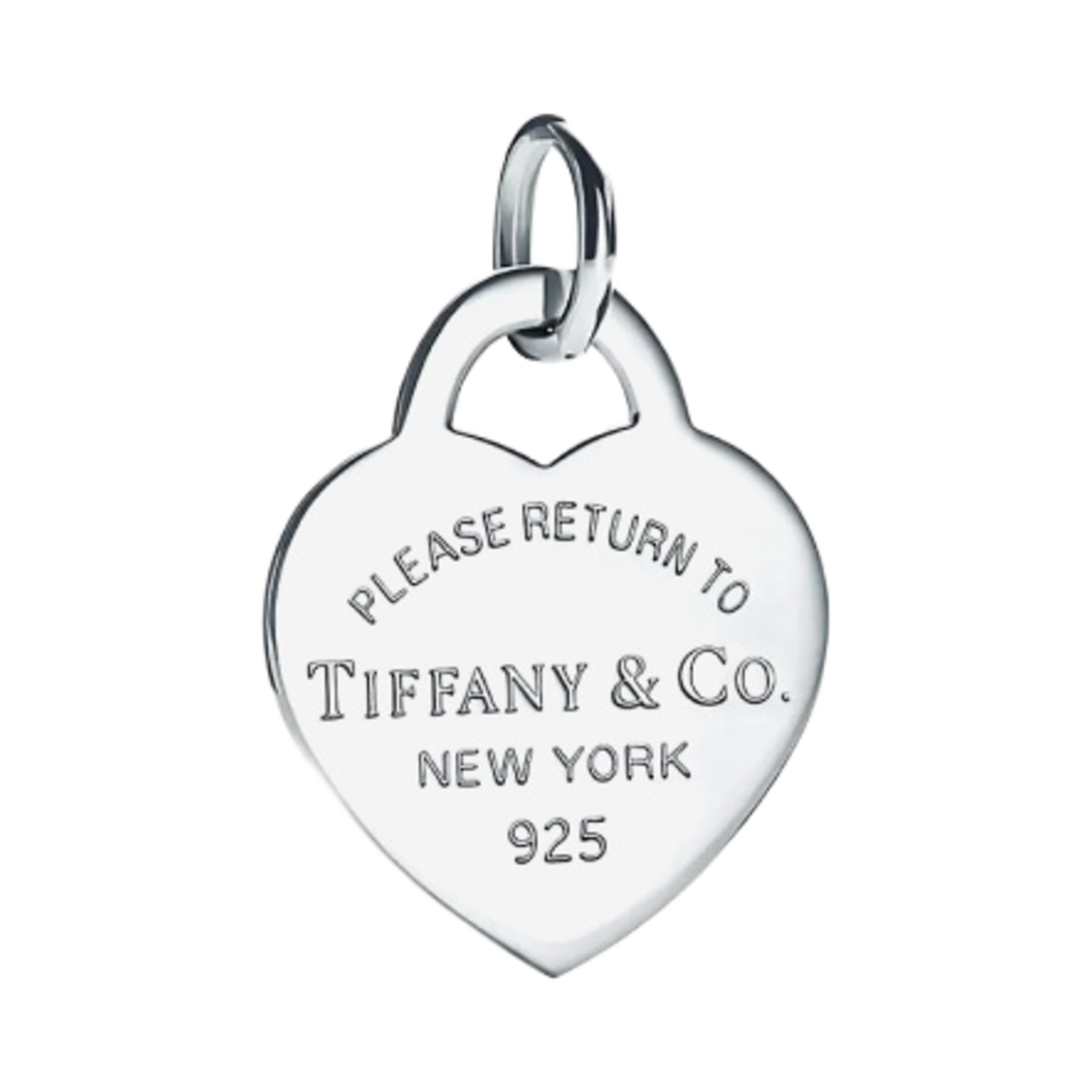 티파니앤코 핑크 스몰 하트 태그 참 실버(Tiffany & Co. Pink Small Heart Tag Charm Silver) - 2