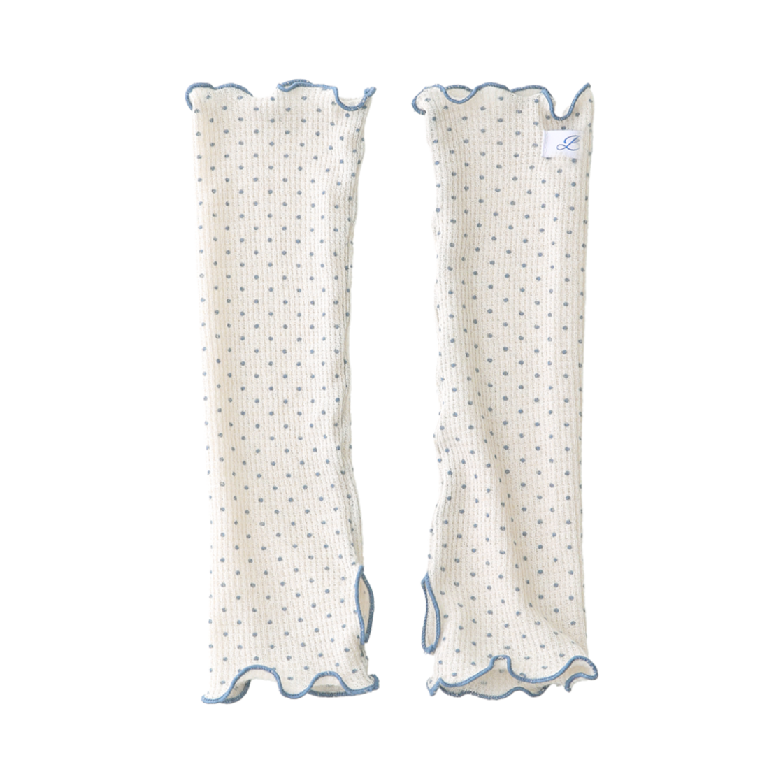 b2544 BadBlue Sheer Dot Hand Warmer Beige