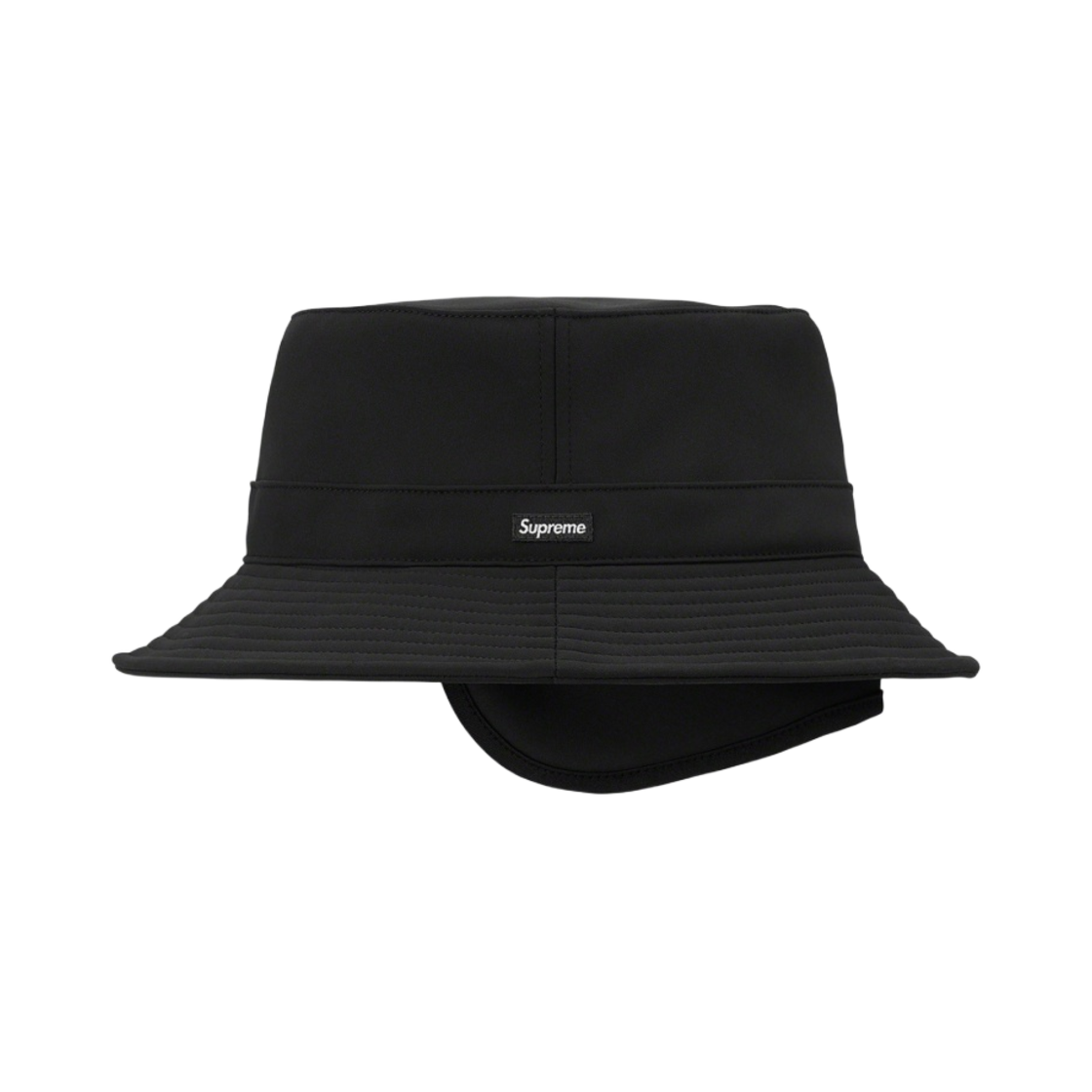 슈프림 윈드스토퍼 이어플랩 크러셔 블랙 - 21FW(Supreme Windstopper Earflap Crusher Black - 21FW) - 2