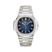 Patek Philippe Nautilus 41mm 5811/1G-001 White Gold Sunburst Blue Dial White Gold
