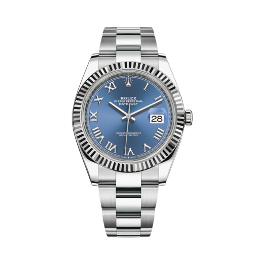 Rolex Datejust 41mm 126334 Azzuro Blue Roman Oyster