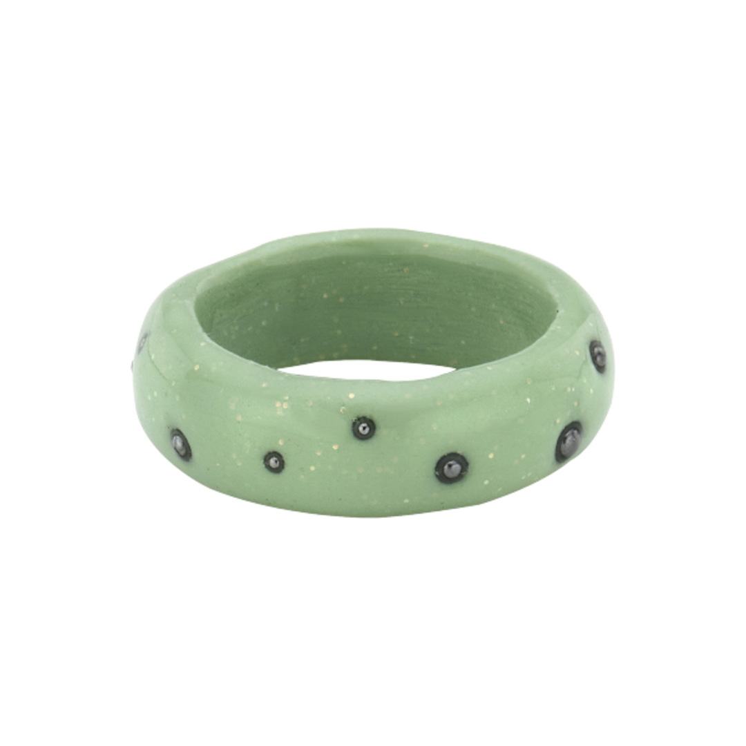 엔프프 블랙 볼 어라운드 민트 그린