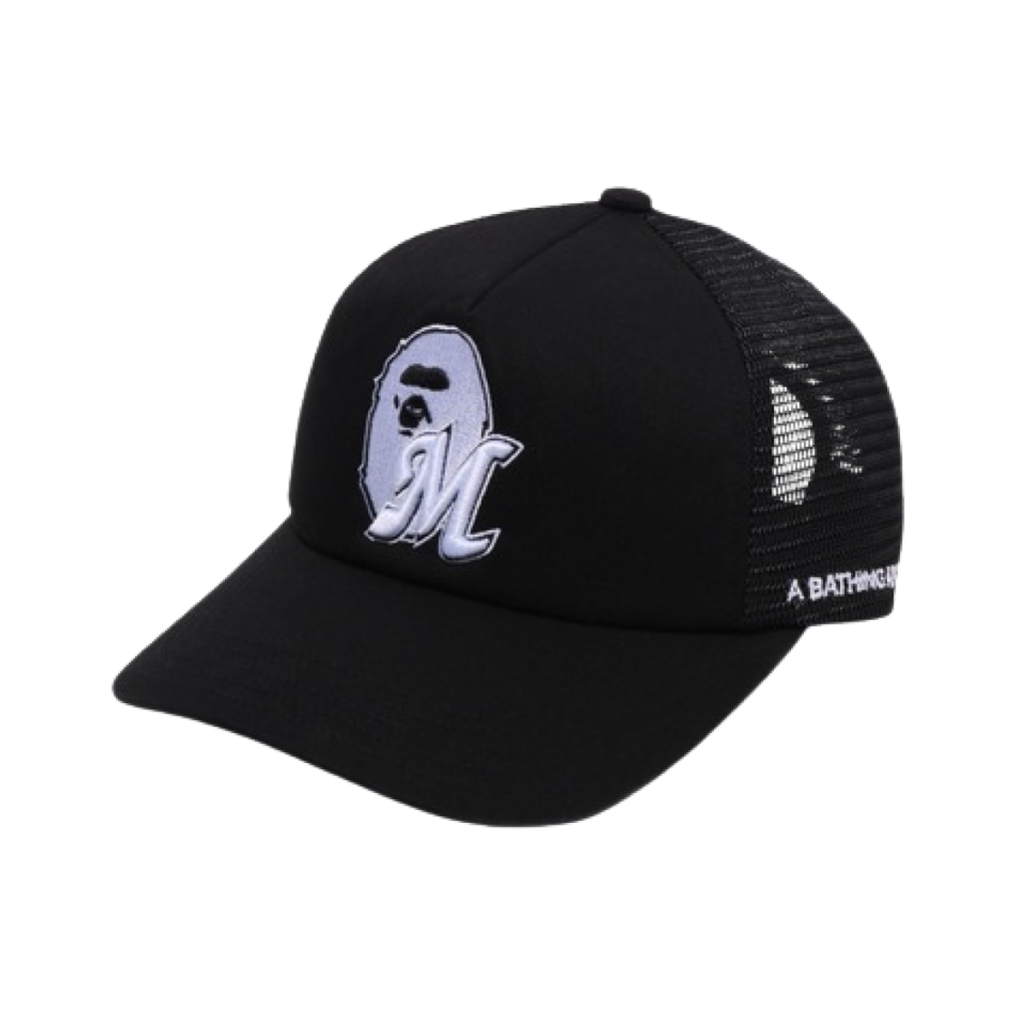 베이프 x 지바 롯데 마린스 메쉬 캡 블랙 | BAPE | KREAM