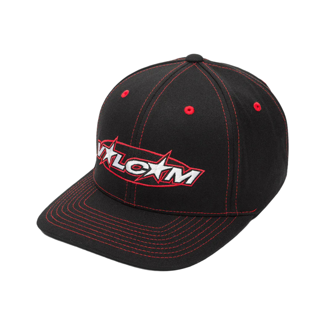 볼컴 핫 튠 플렉스핏 햇 블랙(Volcom Hot Tune Flexfit Black)