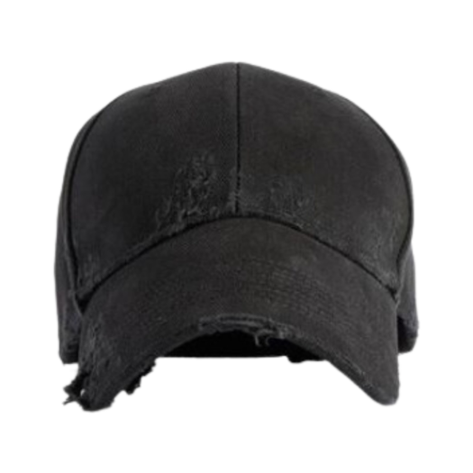 Balenciaga Stencil Type Cap Black