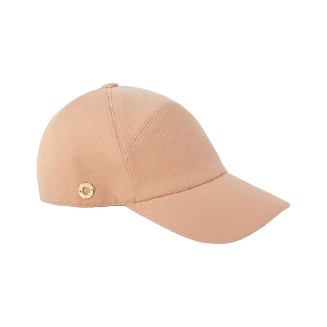 (W) 로로 피아나 캐시미어 스톰 시스템 베이스볼 캡 스트로베리 프로스팅((W) Loro Piana Cashmere Storm System Baseball Cap Strawberry Frosting)