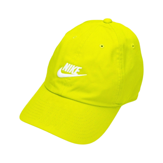 Nike Heritage 86 Futura Washed Cap Bright Cactus