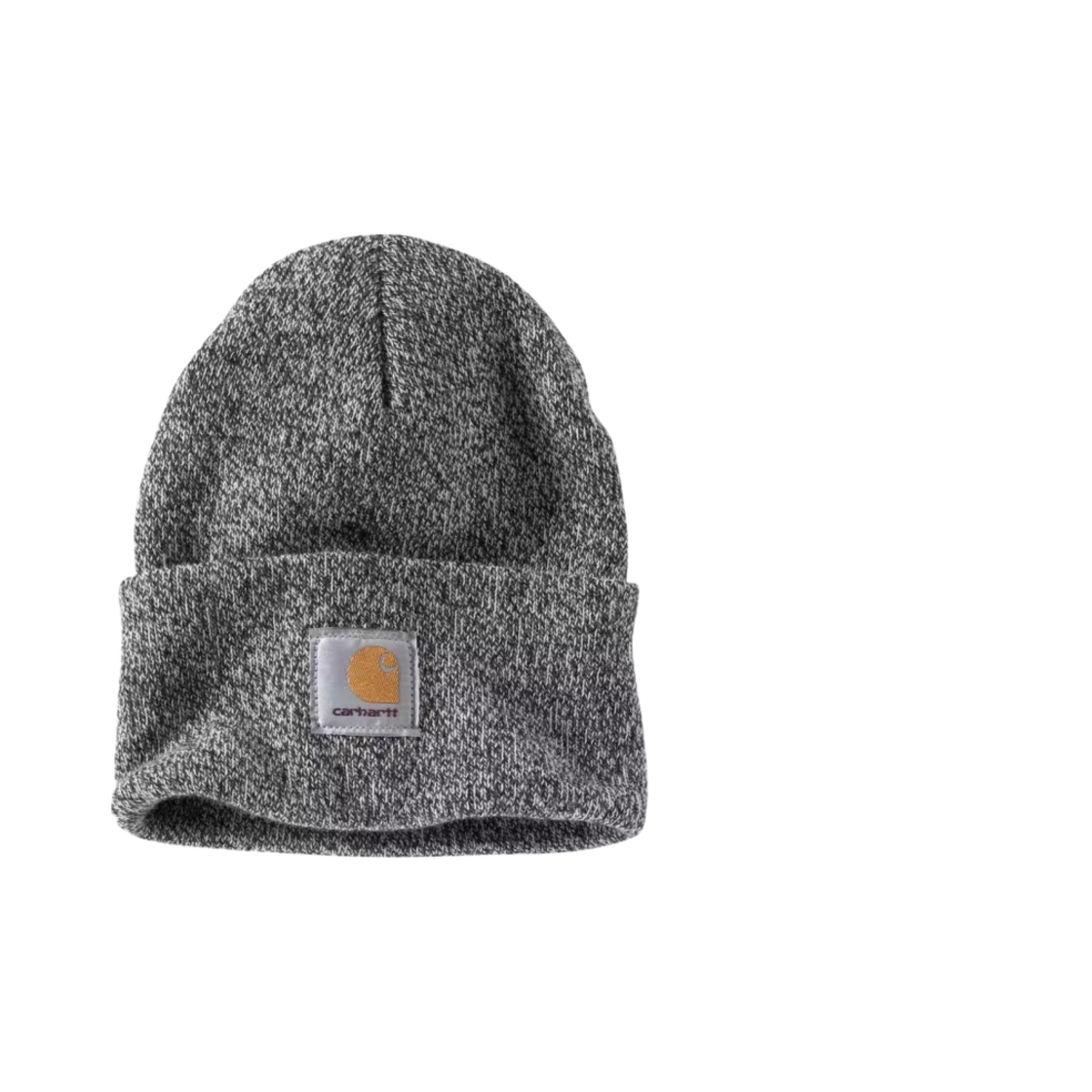 A18-019 Carhartt Knit Cuffed Beanie Black White