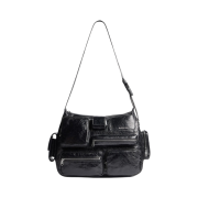 Balenciaga Superbusy Messenger Bag Black