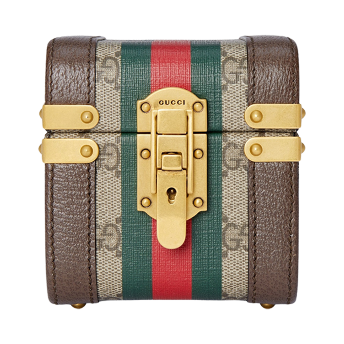 구찌 사보이 스몰 뷰티 케이스 베이지 에보니 슈프림(Gucci Savoy Small Beauty Case Beige Ebony Supreme) - 1